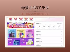 莆田与厦门软件外包服务 从小程序开发到母婴商场解决方案